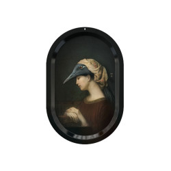 IBRIDE - Vassoio Murale Decorativo Petite Ellipse 'Alma'