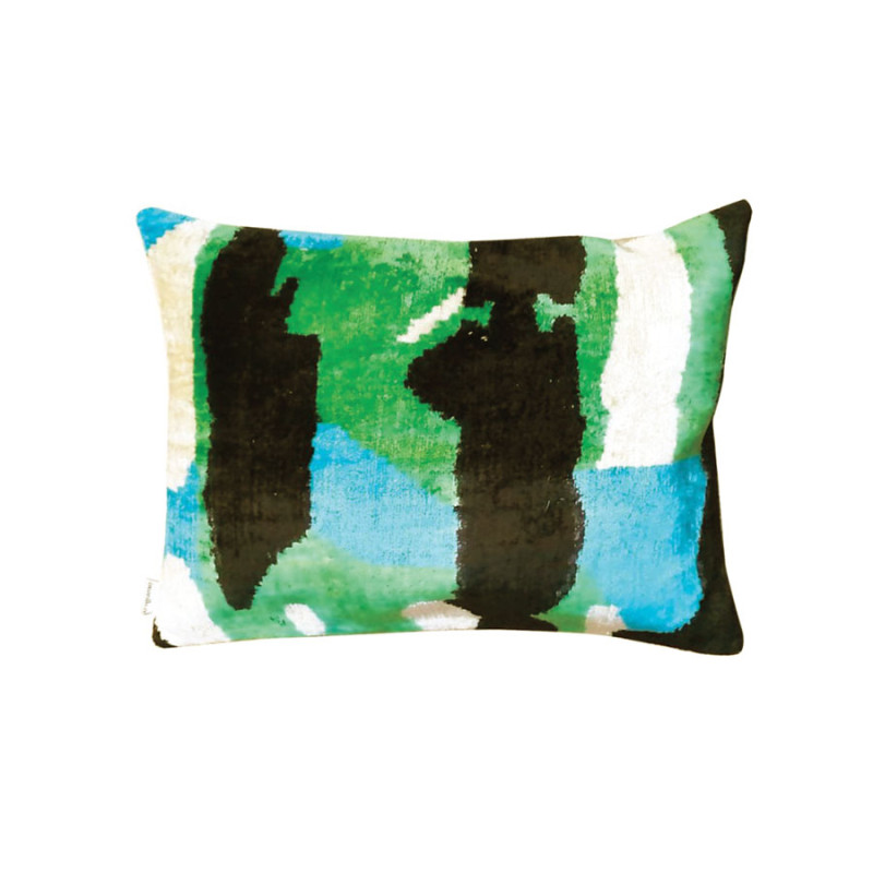 Les Ottomans - Cuscino Ikat Velvet Double Side V974