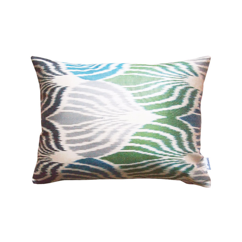 Les Ottomans - Cuscino Velvet Ikat Uzbek Double Side S157