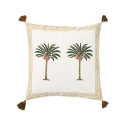Les Ottomans - Cuscino in Cotone 'Palme'