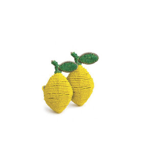 Les Ottomans - Porta Tovaglioli con Perline 'Limoni'