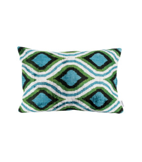 Les Ottomans - Cuscino in Velluto di Seta One Side V100
