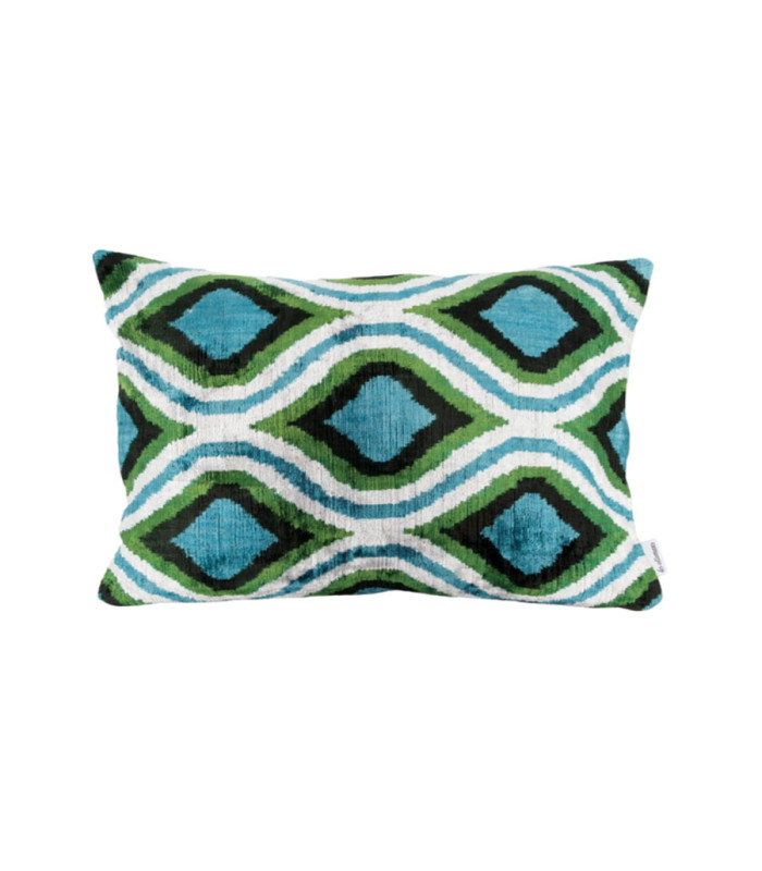 Les Ottomans - Cuscino in Velluto di Seta One Side V100