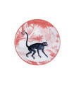 Les Ottomans - Piatto in Ceramica Menagerie Ottomane 'Scimmia'