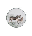 Les Ottomans - Piatto in Ceramica Menagerie Ottomane 'Zebre'