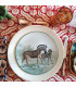 Les Ottomans - Piatto in Ceramica Menagerie Ottomane 'Zebre'