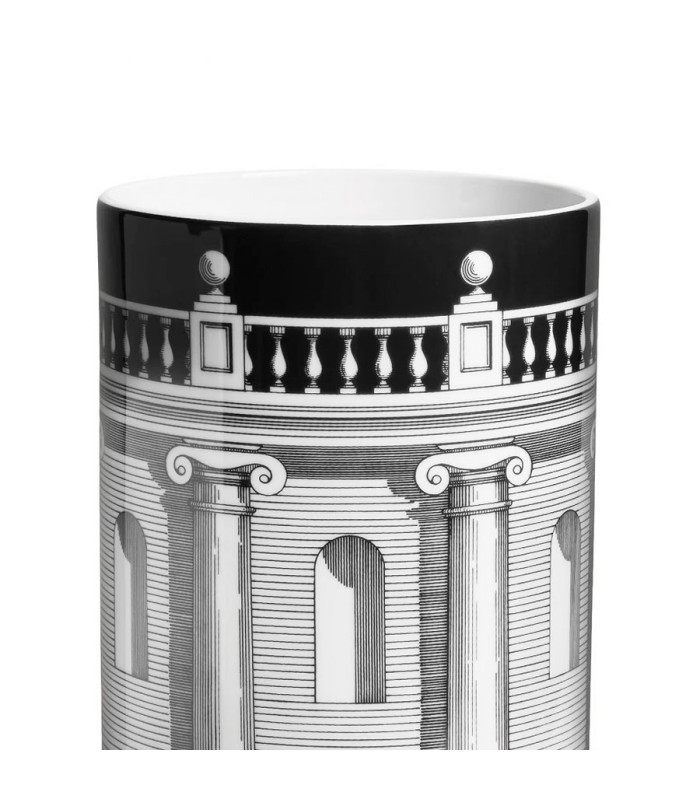 FORNASETTI - Vaso Medio Casa Con Colonne