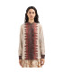 Pierre Louis Mascià - Camicia Manica Lunga Seta ALOE 'Kilim Di Spezie'