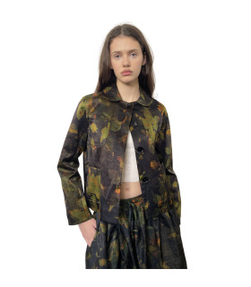 BOKJA - Giacca in Seta Satinata 'Tailored Jam Jacket/Black Inferno'
