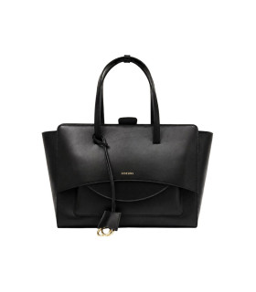 HIDESINS - Borsa a Tracolla FLAP 'L' Premiere Black