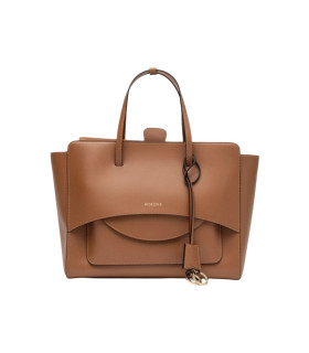 HIDESINS - Borsa a Tracolla FLAP 'L' Premiere Caramello