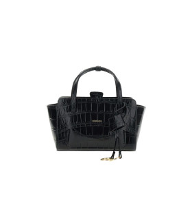 HIDESINS - Borsa a Tracolla FLAP 'S' Cocco Black
