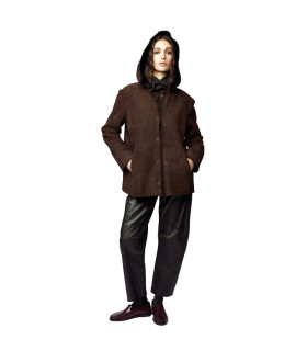 Giorgio Brato - Giubbotto Over Reversibile in Suede e Shearling