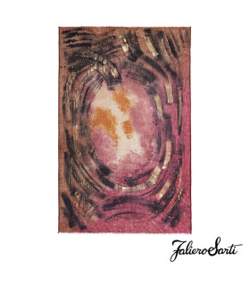Faliero Sarti - Stola in Cashmere con Dettagli Laminati 'DOROTY'