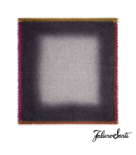 Faliero Sarti - Sciarpa Quadrata in Seta, Cashmere e Lana 'KAMALA'