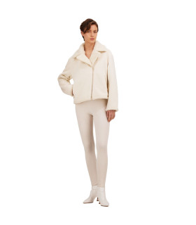 HERNO - Leggings in Lana a Costine
