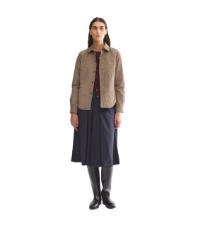 ASPESI - Giacca Camicia GLUE 'Check Beige'