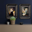 IBRIDE - Vassoio Murale Decorativo Les Visconti 'Lazy Victoire'