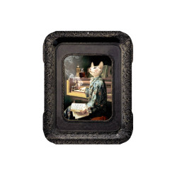 IBRIDE - Vassoio Murale Decorativo 'Lazy Victoire'