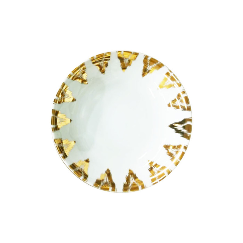 Les Ottomans - Piatto in Porcellana 'Uzbek Gold' Dinner