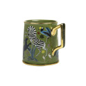 Ortigia Sicilia - Tazza in Ceramica Verde 'Jungle'