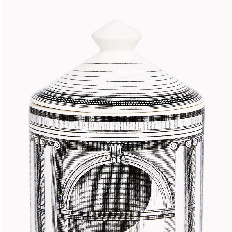 FORNASETTI - 'SE POI' Candela Profumata Decoro Architettura