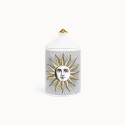 FORNASETTI - 'SE POI' Candela Profumata Decoro Soli 'Gold'