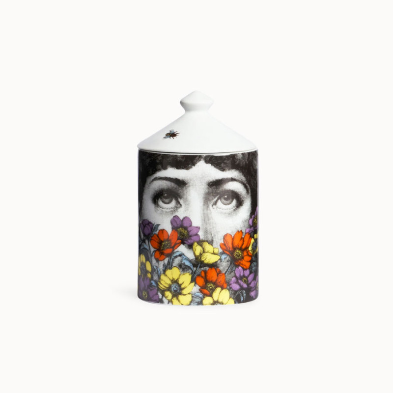 FORNASETTI - 'SE POI' Candela Profumata Decoro 'Tra i Fiori'