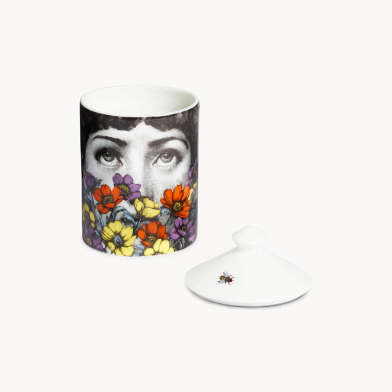 FORNASETTI - 'SE POI' Candela Profumata Decoro 'Tra i Fiori'