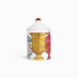 FORNASETTI - 'SE POI' Candela Profumata Decoro 'Reperti'