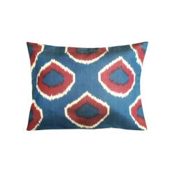 Les Ottomans - Cuscino Seta Ikat One Side S76