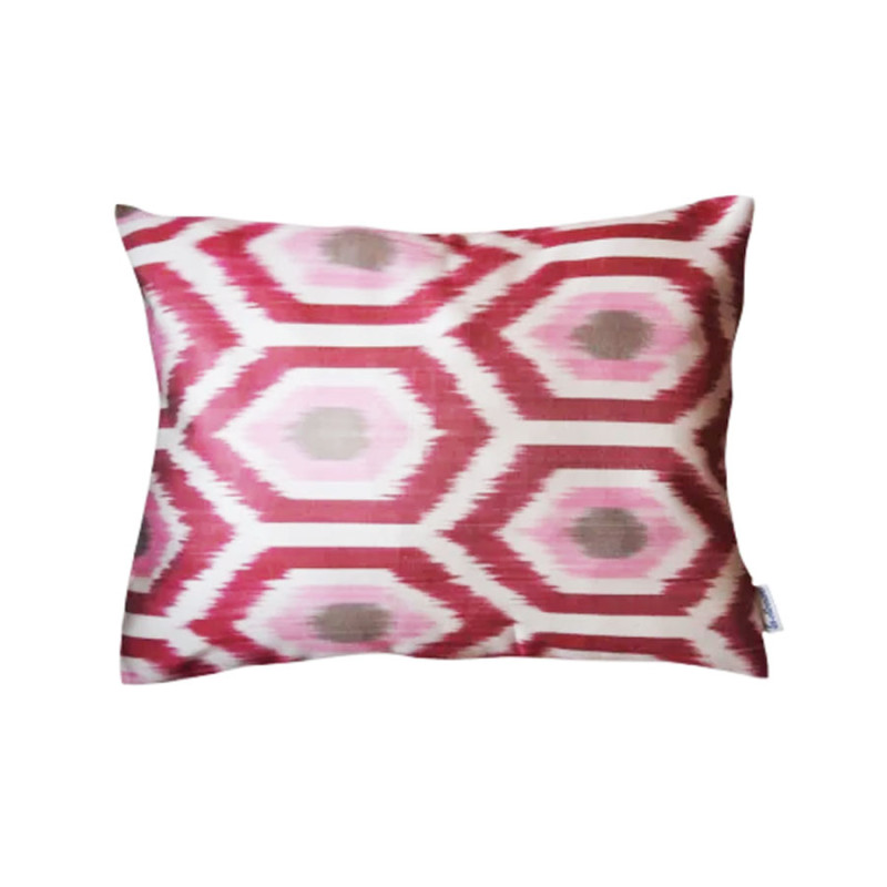 Les Ottomans - Cuscino Seta Ikat One Side S198