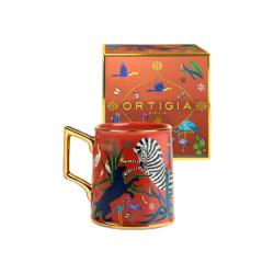Ortigia Sicilia - Tazza in Ceramica Corallo 'Jungle'
