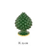 CERAMICHE CALTAGIRONE - Pigna In Ceramica Semilavorata Verde Oro