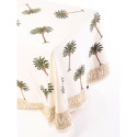 Les Ottomans - Tovaglia in Cotone Stampato 'Palma'