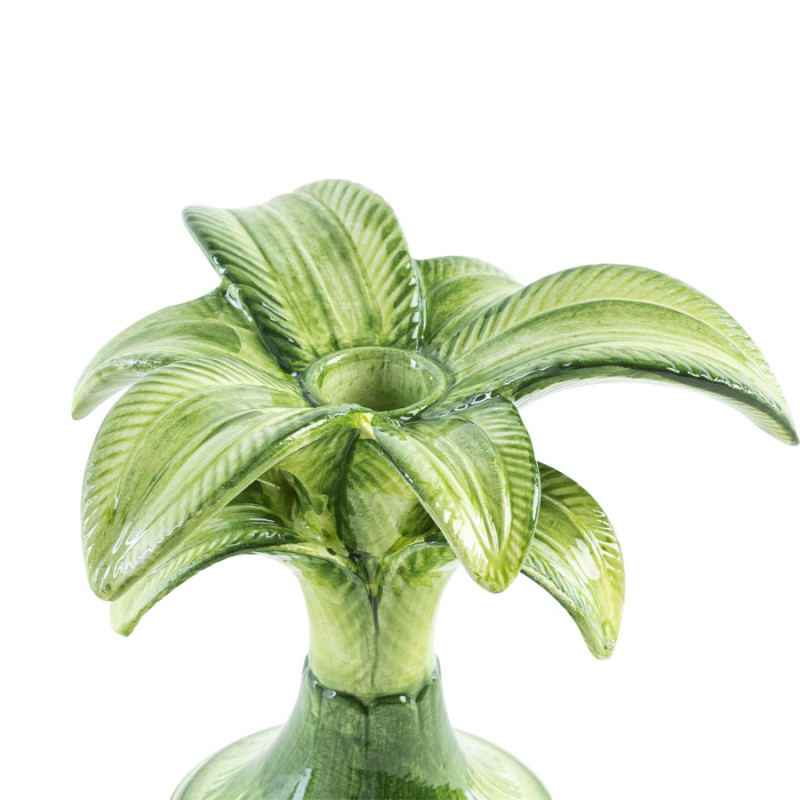 Les Ottomans - Candelabro in Ceramica Small 'Palma'