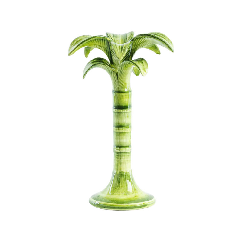 Les Ottomans - Candelabro in Ceramica Medium 'Palma'