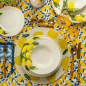 Les Ottomans - Dinner Plate in Ceramica 'Lemon Collection'
