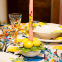 Les Ottomans - Portacandela in Ceramica 'Lemon Collection'