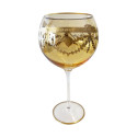Vetrerie di Empoli - Calice Collezione 'PIAZZA NAVONA' Oro