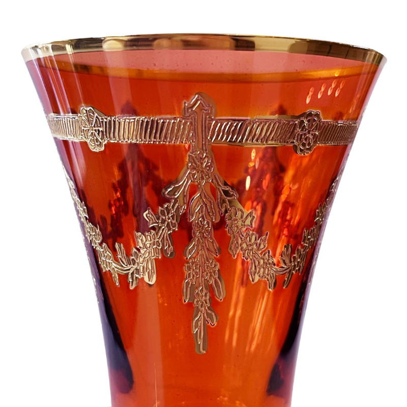 Vetrerie di Empoli - Calice Degustazione Rosso Decoro Festoni