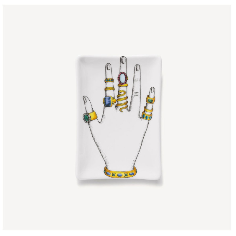 FORNASETTI - Posacenere Mano con Anelli