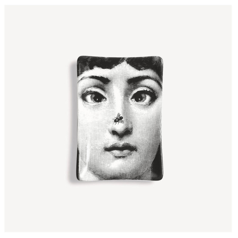 FORNASETTI - Posacenere Rettangolare Tema e Variazioni n.363