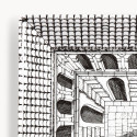 FORNASETTI - Piatto Quadrato Architettura