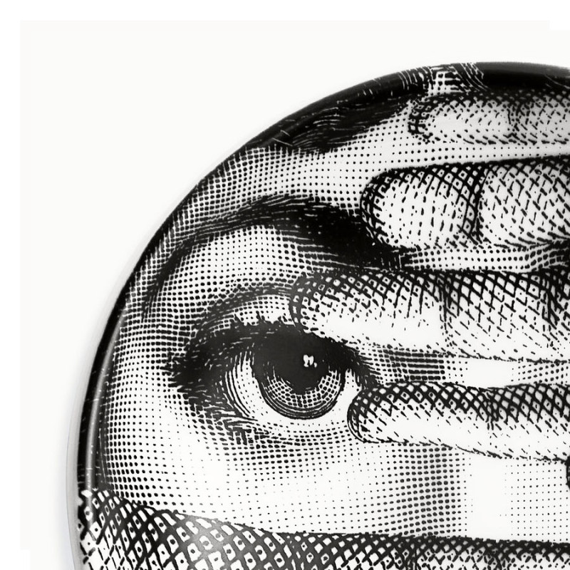 FORNASETTI - Posacenere Rotondo Tema e Variazioni n.154