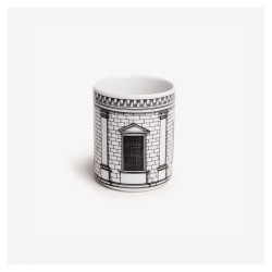 FORNASETTI - Portamatite Architettura Bianco/Nero