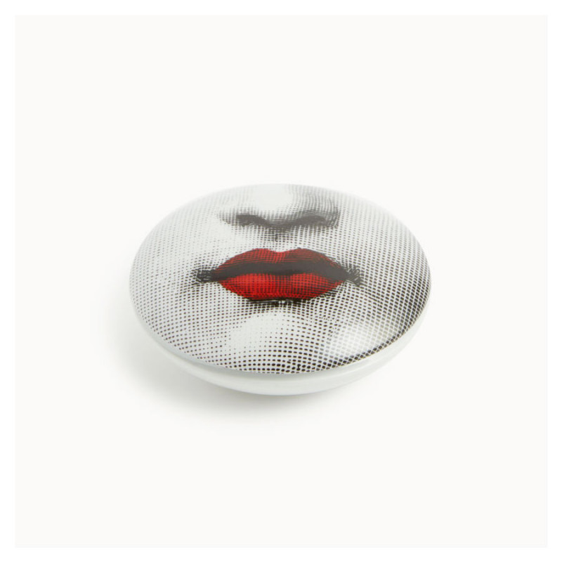 FORNASETTI - Scatola Tonda Red Lips Tema e Variazioni n.397