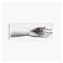 FORNASETTI - Vassoio Mano in Bianco/Nero