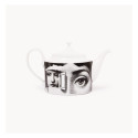 FORNASETTI - Teiera Tema e Variazioni in Bianco/Nero