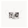 FORNASETTI - Teiera Tema e Variazioni in Bianco/Nero